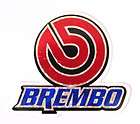 BREMBO Brakes Racing Perfomance Motorcycle Car Helmet Foil Decal 