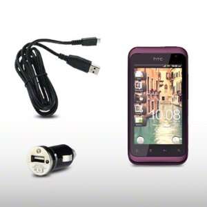  HTC RHYME USB MINI CAR CHARGER WITH MICRO USB CABLE BY 