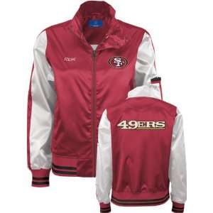 San Francisco 49ers Womens Red Cheer Jacket  Sports 
