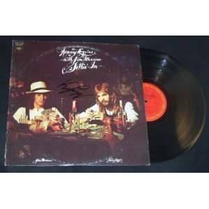 Kenny Loggins Sittin In   Hand Signed Autographed Record Album Lp 