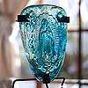 OUR LADY of GUADALUPE~Blown Glass Candle Holder~MARY  