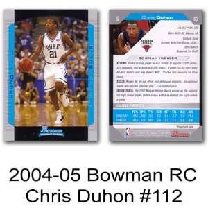  Bowman Chicago Bulls Chris Duhon 2004 05 Rookie Card 