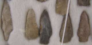 Lot 54 Projectile Points Fort Ancient Arrowheads  