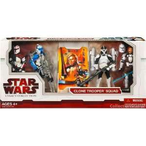   Wars Legacy Collection Battle Pack Clone Trooper Squad Toys & Games