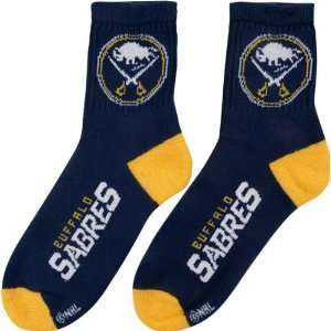  Buffalo Sabres Team Color Quarter Socks