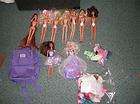   of 6 Vintage 1960s Barbie Dolls with Clothes and Accessories  