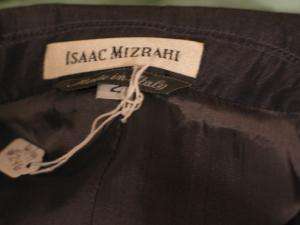 Isaac Mizrahi Gray Linen Blend Skirt Suit 4  