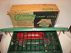 vintage coleman 413f camping stove  