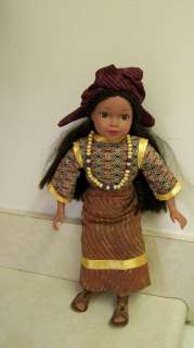   Ertl Collectible Girlhood  Doll Kai of Africa 14 Doll  