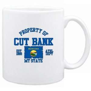  New  Property Of Cut Bank / Athl Dept  Montana Mug Usa 