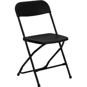   HERCULES™ Black Plastic Folding Chair [LE L 3 BK GG]