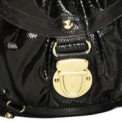 Hype Jordan Snake Embossed Leather Handbag  