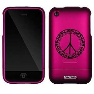  Peace symbol on AT&T iPhone 3G/3GS Case by Coveroo 