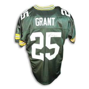 Ryan Grant Autographed/Hand Signed Green Bay Packers Reebok Authentic 