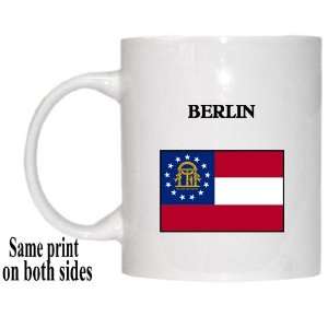  US State Flag   BERLIN, Georgia (GA) Mug 