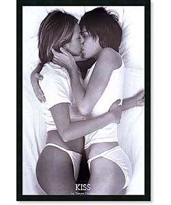 Tanya Chalkin Kiss Framed PosterZ  