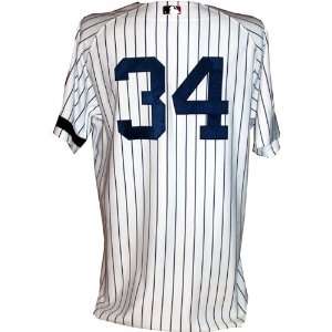  Damaso Marte #34 Final Game Yankees Game Used Home Jersey 