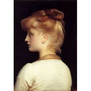   Oil Reproduction   Lord Frederic Leighton   32 x 46 inches   A Girl