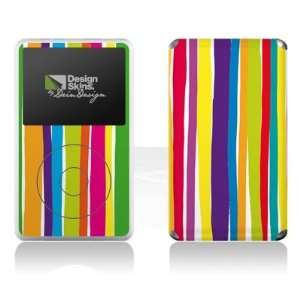 Design Skins for Apple iPod Classic 80/120/160GB   Watercolour Stripes 