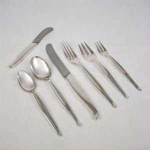 Contour by Towle, Sterling Set of Silver Flatware, 62 Piece Set 