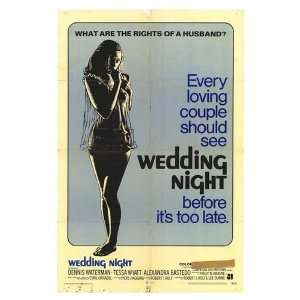 Wedding Night Original Movie Poster, 27 x 41 (1970)  