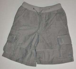 WEARFIRST Boys CARGO Shorts Comfort Waist Solid Plaid NEW XS XL longer 