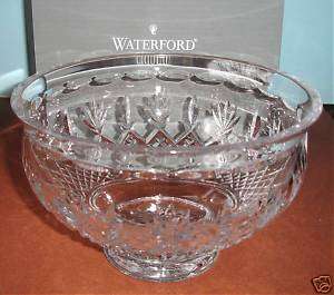Waterford Killarney Footed Bowl 10 Crystal New Boxed  