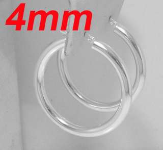   4mm these bold beautiful silver earrings flatter almost every ear
