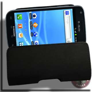   for Samsung Galaxy S II 2 Pouch SGH T989 T Mobile Black Cover  