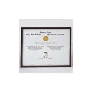  Diploma Frame, Aluminum, 8 1/2 x 11, Black Office 