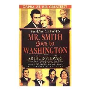  Mr. Smith Goes To Washington Movie Poster, 26 x 37.75 