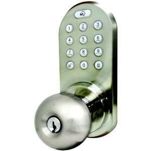   IN 1 REMOTE CONTROL & TOUCHPAD DOOR KNOB (SATIN NICKEL) Electronics