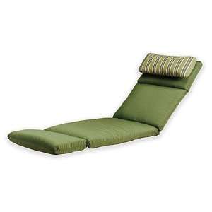   Chaise Cushon, Boxwood with Bluegrass Headrest Patio, Lawn & Garden