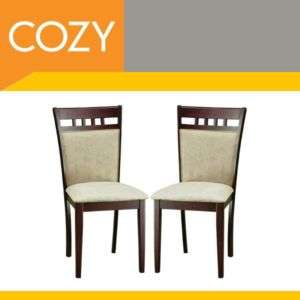 Modern Contemporary Upholstered Dining Room Chairs Set  