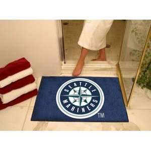  Seattle Mariners Rug   3 X 4 All Star Throw