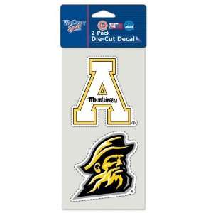 Appalachian State University Die Cut Decal Set Of Two 4x4 