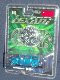 Lexani Blue Hummer H2 Die cast metal 164 scale  