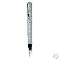 WATERMAN EXCEPTION LIMITED EDITITION STERLING SILVER FOUNTAIN PEN NEW 