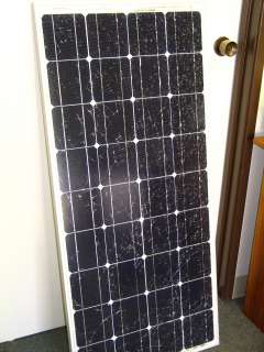 New cracked 100W 100 Watt mono solar panel for charging 12V battery 