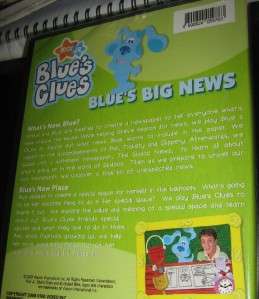 BLUES CLUES BLUES BIG NEWS 2 EPS ORIG DVD REG 0 SEALE  