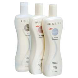   CHI Biosilk 3 piece Silk Therapy Shampoo, Conditioner, and Serum Kit