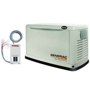  Generac Guardian 5870 8 kW Emergency Power System w/ 10 