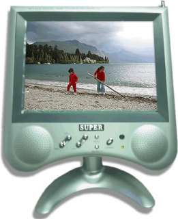 Portable 6 Inch TFT LCD Monitor with TV Tuner  