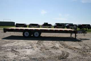   102 Bumper Pull Deckover Flatbed Equipment / Tractor Trailer  