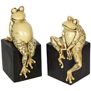  Lazy Frogs Bookends