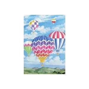  Colorful Hot Air Balloons Large Flag Patio, Lawn & Garden