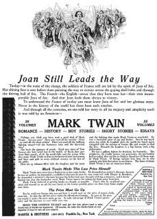 24 Book Set Authors National Edition Mark Twain 1916  
