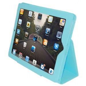   in Stand & Screen Protector for iPad 2, Blue