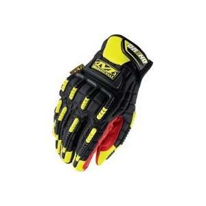   Black Safety M Pact ORHD Full Finger Mechanics Glove