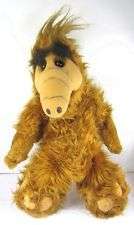 Large ALF Plush Doll from 1986 w/ Plastic Eyes and Teeth